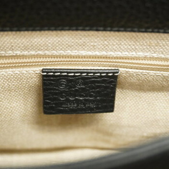 Gucci Interlocking G Leather Shoulder Bag